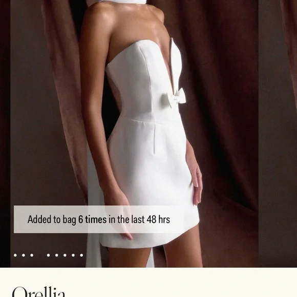 Meshki Bridal Mini Dress - NWT and still in package - Picture 4 of 6